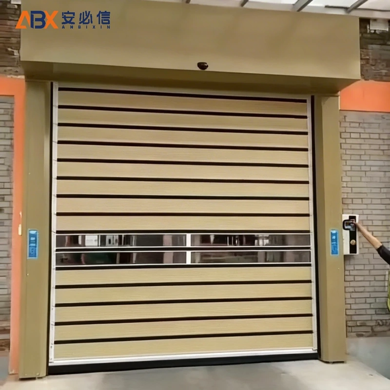 唐山螺旋式快速门项目案例｜安必信工业门厂家